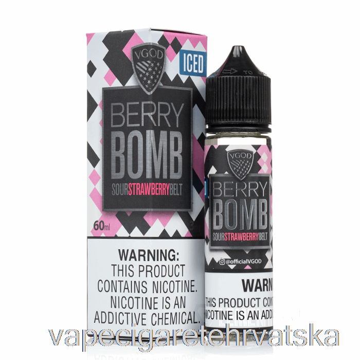 Vape Hrvatska Ledena Bobičasta Bomba - Vgod E-tekućina - 60ml 3mg